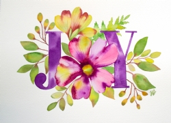 Joy by Jeannie Dickson on Saunders Waterford