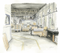 St Cuthberts Mill Salle - by Kim Lintern