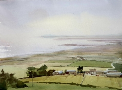 Scrabo Hill by Gtrahame Booth on Millford 300gsm CP